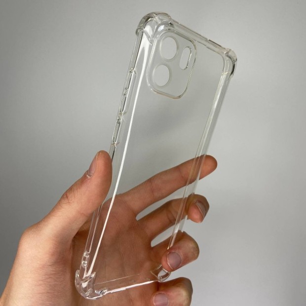 Силікон 6D для Xiaomi Redmi A2  /  A1 (прозорий)