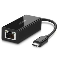 Переходник UGREEN US236 1Gbit 3.1 Gen1 (Type-C (M)- RJ45 (F)) (Black) (50307)