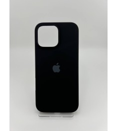 Силіконовий Чорний Оригінальний Чохол Круглої Форми для Apple iPhone 16 Pro Max ..