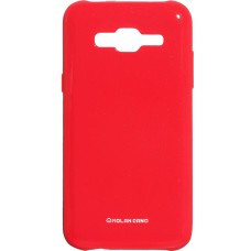 Силіконовий чохол Molan Shining для Samsung Galaxy J5 (2015) J500 (Світло-червоний)