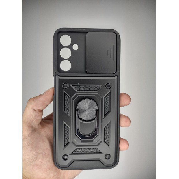 Бронь-чехол Ring Serge Armor Case Samsung Galaxy M14 (ShutCam) (Чёрный)