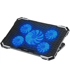 Підставка охолоджуюча для ноутбука GamePro CP485 RGB (Black) Підставка охолоджуюча для ноутбука GamePro CP485 RGB (Black)