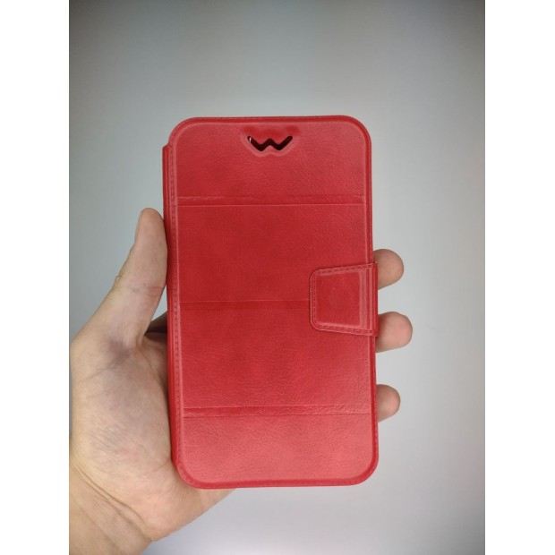 Чехол-книжка Universal Business Line Design 5.5 (Красный)