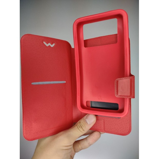 Чехол-книжка Universal Business Line Design 5.5 (Красный)