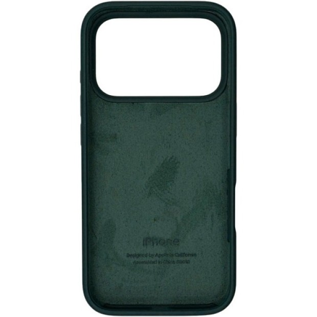 Силикон Original Round Case Apple iPhone 17 Pro Max (69) Atrovirens