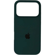 Силикон Original Round Case Apple iPhone 17 Pro Max (69) Atrovirens