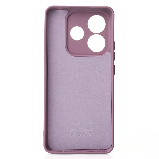 Силіконовий чохол Original Xiaomi Redmi Note 14 (ShutCam) (Бузковий)