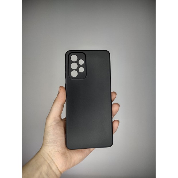 Силікон Graphite Samsung Galaxy A73 (ShutCam) (Чорний)