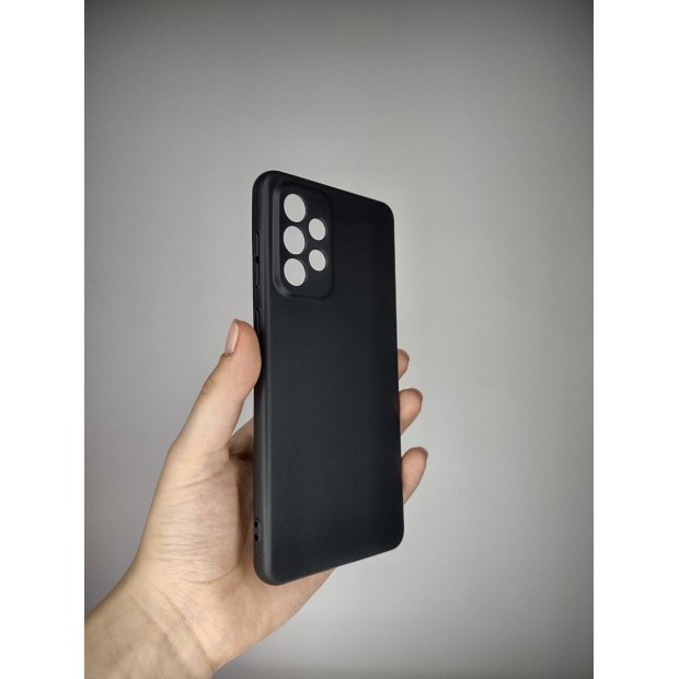 Силікон Graphite Samsung Galaxy A73 (ShutCam) (Чорний)