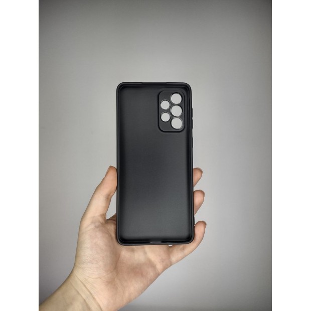 Силікон Graphite Samsung Galaxy A73 (ShutCam) (Чорний)
