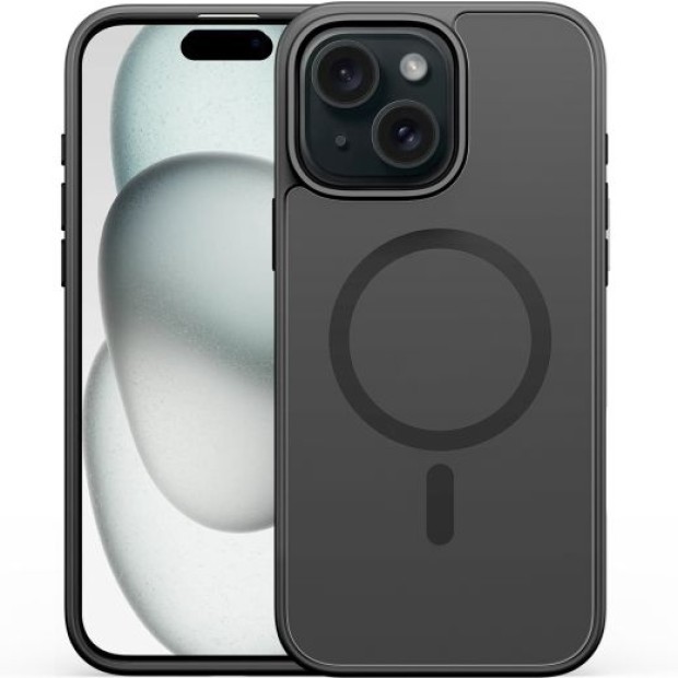 Силіконовий чохол Alabay Cloud Matte для Apple iPhone 14 (Чорний)