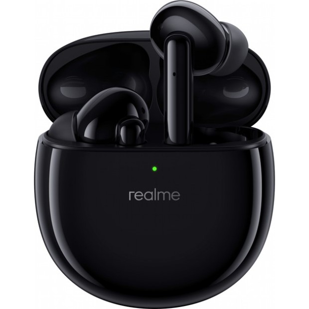 Бездротові вакуумні навушники-гарнітура Realme Buds Air Pro (Чорні) (Grade A)