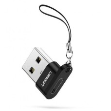 Переходник UGREEN US280 USB (M) - Type-C (F) (Black) (50568)