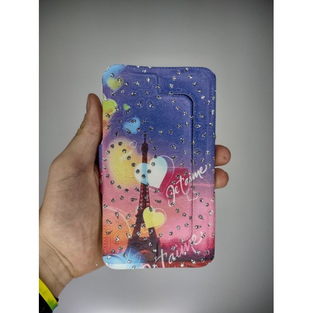 Чехол-книжка Universal Print 4.8-5.3 (05)