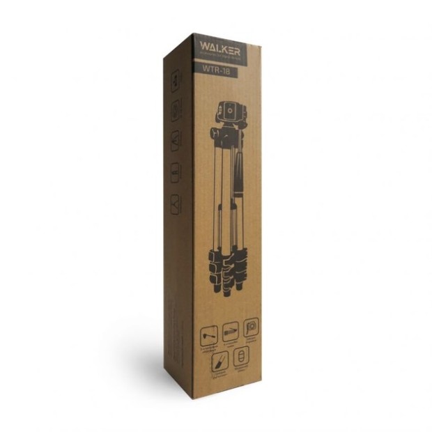 Штатив-трипод Walker WTR-18 для кольцевой лампы / смартфона