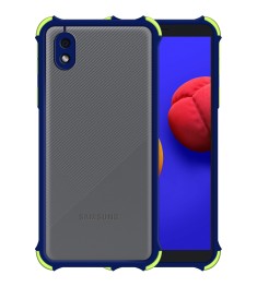 Чехол Armor Frame Samsung Galaxy A01 Core (Тёмно-Синий)