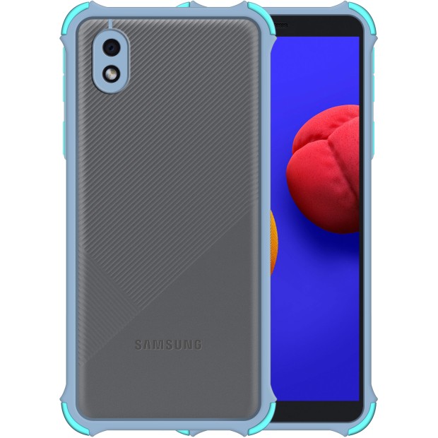 Чехол Armor Frame Samsung Galaxy A01 Core (Серый)