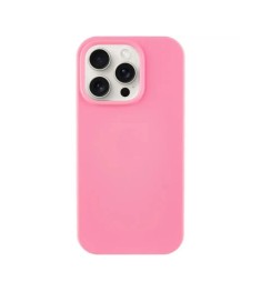 Силикон Original Round Case Apple iPhone 16 Pro Max (14) Pink