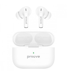 Бездротові вакуумні навушники-гарнітура Proove Mainstream Pro TWS (APP) (Білі)
