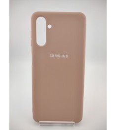 Силіконовий Оригінальний 360 Чохол Лого Samsung Galaxy A13 5G (Пудровий)
