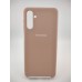 Силіконовий Оригінальний 360 Чохол Лого Samsung Galaxy A13 5G (Пудровий)