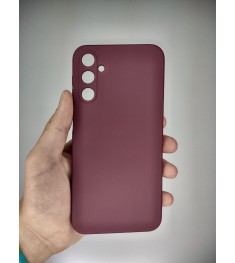 Силікон Оригінальний Samsung Galaxy A24 (ShutCam) (Бордовий)