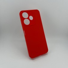 Силіконовий чохол для Original Xiaomi Redmi 13 4G  /  Poco M6 4G (ShutCam) (Червоний)