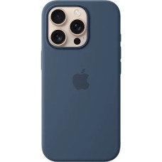 Чехол Silicone Case with MagSafe Apple iPhone 16 Pro (Denim) (Original)