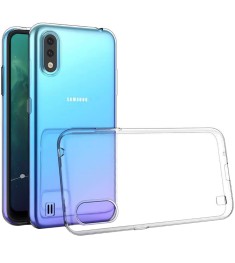 Силіконовий чохол Virgin для Samsung Galaxy A01 Core (2020) (прозорий)