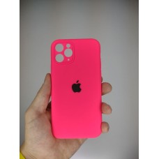 Силикон Original RoundCam Case Apple iPhone 11 Pro (31) Barbie Pink
