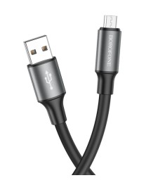 USB-кабель Borofone BX82 (MicroUSB) (Чорний)