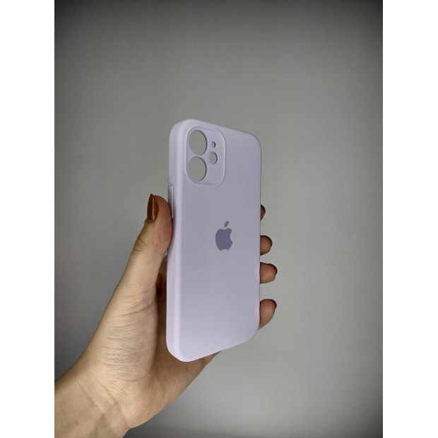 Силикон Original RoundCam Case Apple iPhone 12 Mini (43) Glycine