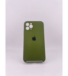 Силіконовий чохол Original Square RoundCam для Apple iPhone 11 Pro (46) Глибокий..