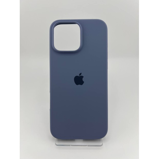 Силіконовий чохол Original Round для Apple iPhone 16 Pro Max (42) Shadow Blue