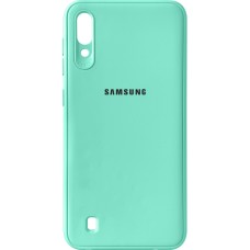 Силіконовий чохол-накладка для Samsung Galaxy M10 (бірюзовий)