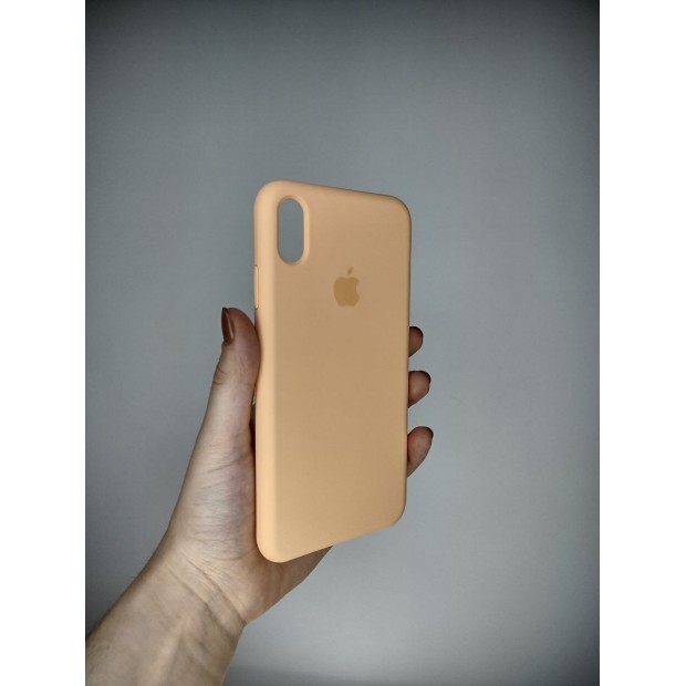 Оригінальний силіконовий чохол Apple для iPhone XS Max (диня).