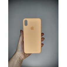 Силикон Original Case Apple iPhone XS Max (Cantaloupe)