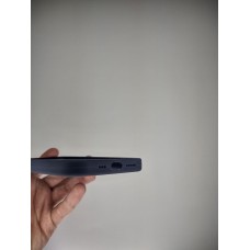 Силіконовий оригінальний чохол RoundCam для Apple iPhone 13 (09) Midnight Blue