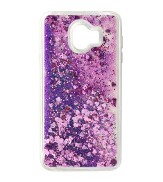 Силіконовий чохол Liquid Fashion для Samsung Galaxy J4 J400 (2018) (Фіолетовий)