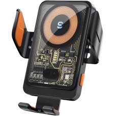 Автотримач ESSAGER Junyi 15W Wireless (Air Outlet Type) (Чорний) (EZJWX-JY01-Z)