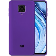 Силикон Original Case Xiaomi Redmi Note 9S / Note 9 Pro (Фиолетовый)