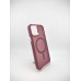 Накладка Totu Space Magsafe Apple iPhone 12 (Бордовый)