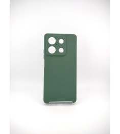 Силікон Original Xiaomi Redmi Note 13 5G (ShutCam) (Темно-зелений)