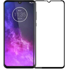 Защитное стекло 5D Standard Motorola One Zoom Black