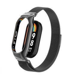Ремешок Milanese Loop Xiaomi Mi Band 7 (Чёрный) Ремешок Milanese Loop Xiaomi Mi Band 7 (Чёрный)