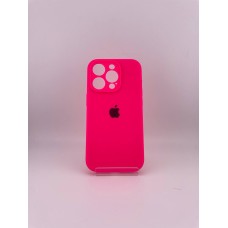 Силикон Original RoundCam Case Apple iPhone 14 Pro (31) Barbie Pink
