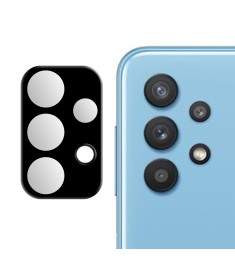 Захисне 3D скло на камеру Samsung Galaxy A32 Чорне