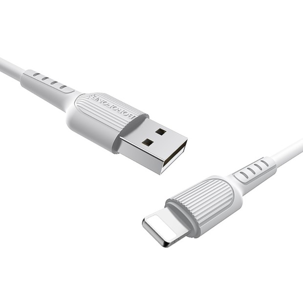 USB-кабель Borofone BX16 (Lightning) (Білий)