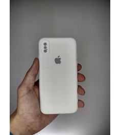 Силикон Original RoundCam Case Apple iPhone X / XS (06) White