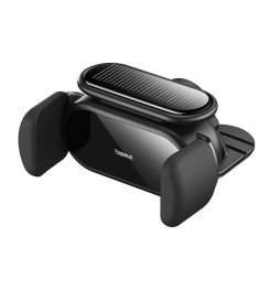 Baseus Steel Cannon Pro Solar Electric Car Holder (Black)